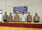 Wakapolres Pesisir Barat Kunjungi MAN 1 Pesisir Barat Dalam Rangka Cooling System Jelang Pemilu 2024