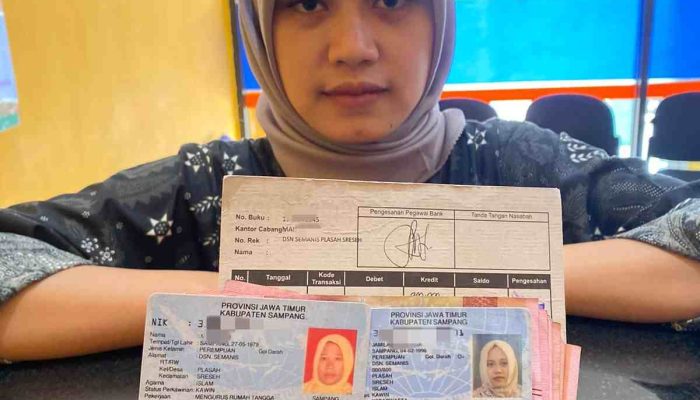 Pemdes Plasah Salurkan BLT DD Kepada 55 KPM