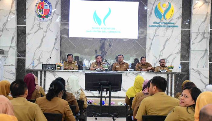 Bupati Deli Serdang Sidak Hari Pertama Kerja Pasca Libur Nataru
