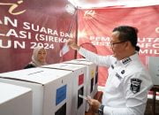 Ini Harapan PJ Bupati Pada Simulasi Pemungutan Suara Ke-2 KPU Kabupaten Lahat