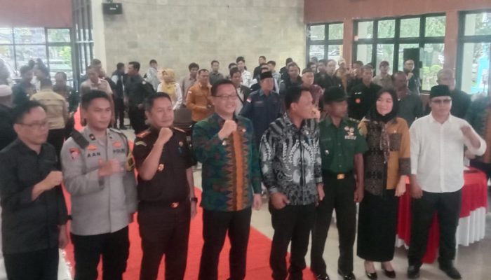 PJ Bupati Lahat Hadiri Rapat Koordinasi Forkopimda