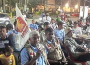 Nobar Posko Relawan dan Penggalangan Prabowo-Gibran Digoyang Saudara Disabilitas