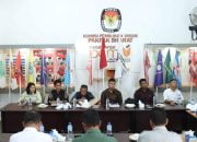 Sukseskan Pesta Demokrasi 2024, Sekda Pakpak Bharat Rakor Dengan KPU