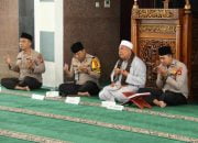Polda Sumsel Peringati Hari Isra Mi’raj 1445 H di Masjid Assa’adah Mapolda Sumsel