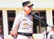Apel Pengamanan TPS Pemilu 2024, Kapolres Nisel : Jangan Sepele, Bersikap Humanis & Bertanggungjawab