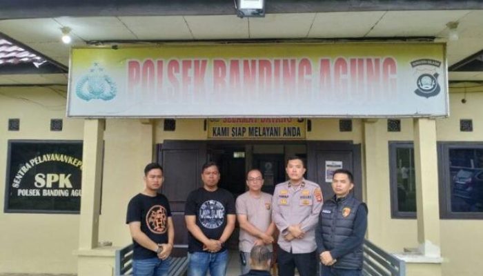 Modus Jual Mas, Polsek Banding Agung Tangkap Pelaku Penipuan di Toko Mas Sinar Ogan