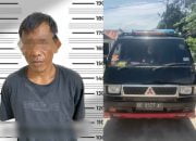 Tekab 308 Presisi Satreskrim Polres Pesisir Barat Tangkap Pelaku Pencurian Mobil