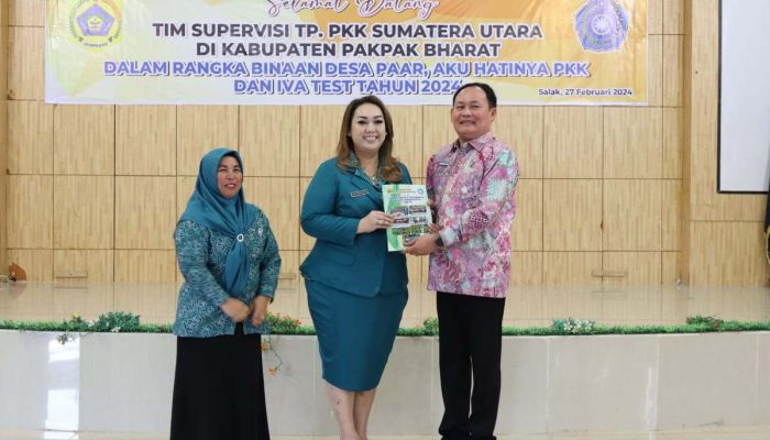 Tim Penggerak PKK Pakpak Bharat Laksanakan Supervisi Desa Binaan PAAR