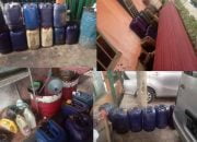 Sebuah Rumah di Desa Cilongok Banyumas Diduga Dijadikan Gudang Penimbunan BBM Bersubsidi Jenis Solar