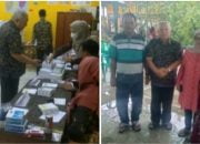 Mantan Bupati Tanjab Barat Beri Hak Suara di TPS 011 Kelurahan Tungkal II