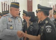 Kalapas Binjai Hadiri Pelantikan dan Pengambilan Sumpah Jabatan Fungsional Pembina Keamanan Pemasyarakatan dan Analis Keimigrasian