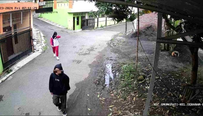 Polsek Gunungpati Amankan Pelaku Begal Payudara