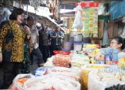Bupati Karo Lakukan Operasi Pasar Cek Ketersediaan Bahan Pokok