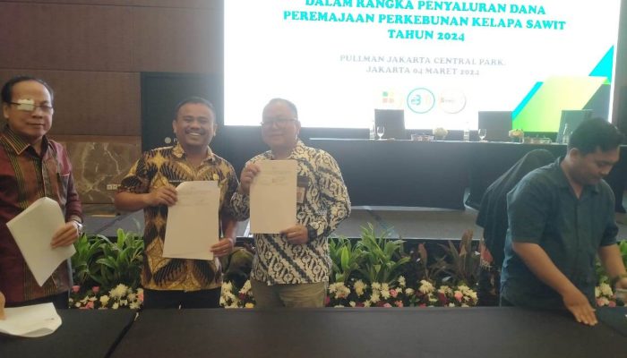 Adei Johan Banurea Tandatangani Perjanjian Kerjasama Tentang PSR