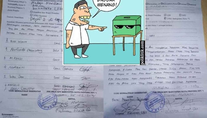 Saksi Partai di PPK Medan Marelan Laporkan Penggelembungan Suara Caleg, PPK : Ada Unsur Kesengajaan