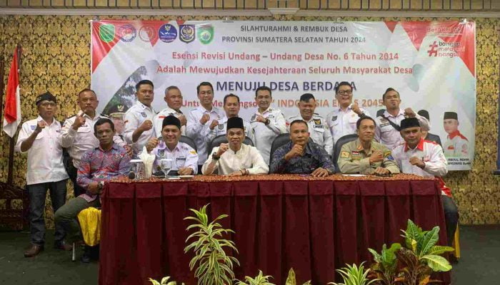 APDESI Sumsel Selenggarakan Rembuk Desa Bersama Empat Organisasi Desa Provinsi Sumatera Selatan