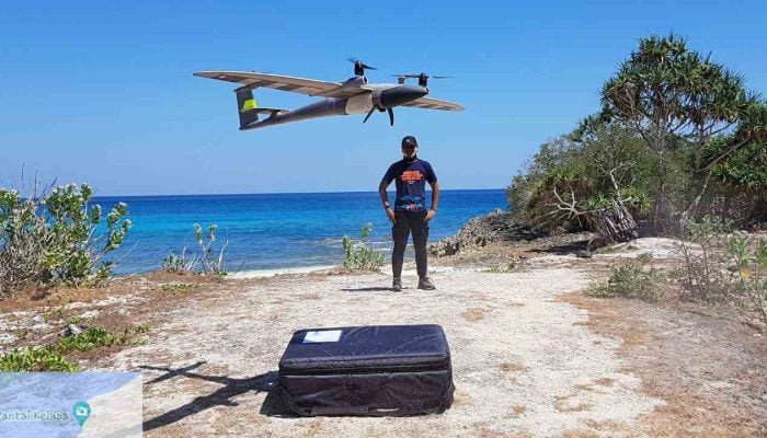 Terra Drone Indonesia Kembali Dipercaya Lakukan Survey Garis Pantai Prioritas untuk Badan Informasi Geospasial (BIG)