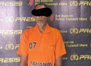 Sempat Bersembunyi di Provinsi Riau, Kakek Cabuli Ponakan Asal Taput Ini Pindah Tidur di Prodeo
