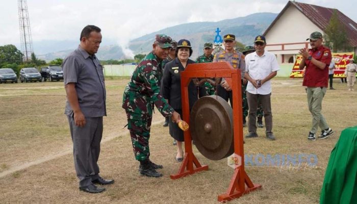 Bupati Karo Hadiri Penutupan TMMD Ke-119 TA 2024