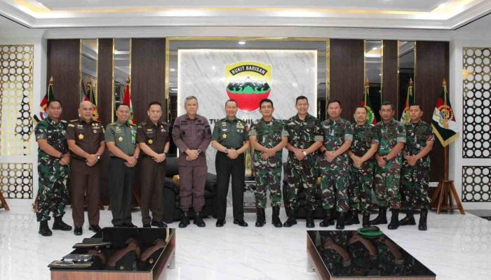 JAM Pidmil Kunker ke Sumut, Sosialisasikan MoU Kejaksaan RI dan TNI dalam Penanganan Perkara Koneksitas