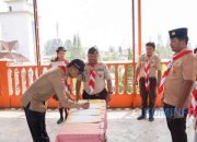 Wakil Bupati Karo Melantik Gugus Depan Pramuka