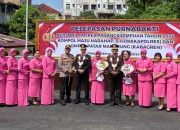 Kapolres Padang Sidempuan Gelar Acara Pelepasan Purnahbakti Kompol (Purn) Patar Manurung di Mapolres Padang Sidempuan