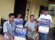 Tim Cik Ujang 2024 Bagikan Kalender dan Sepanduk Calon Bupati Lahat ke Kordinator 24 Kecamatan