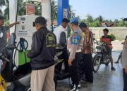 Polsek Pesisir Utara Cek dan Monitoring Antisipasi Kecurangan SPBU Pekon Penengahan