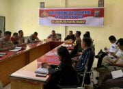 Guna Wujudkan Rasa Aman dan Nyaman Jelang Idul Fitri, Polres Pakpak Bharat Gelar Rakor Linsek