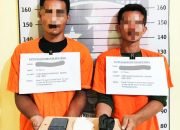 Polres Nias Selatan Berhasil Bekuk 2 Pria dari Kecamatan Mazino saat Transaksi Narkotika