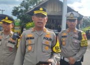 Kapolres Lahat Menghimbau Kepada Pemudik Agar Berhati-Hati Melintasi Jalur Lahat Muara Enim