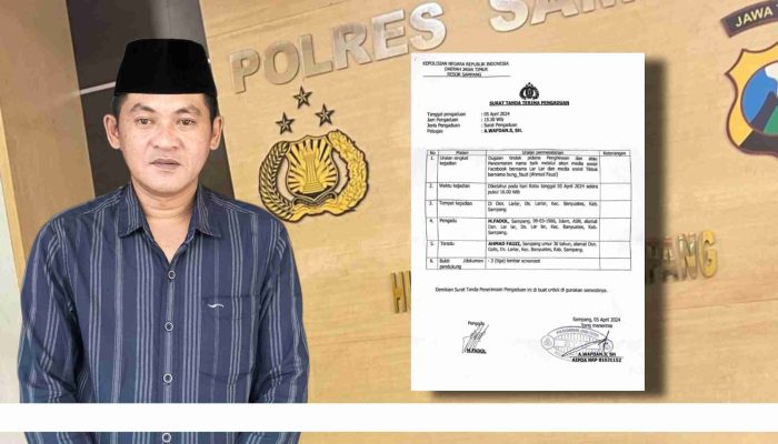 Pj Desa Lar-Lar Laporkan Pencemaran Nama Baik ke Polres Sampang