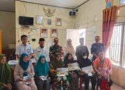 Pembagian Blt-DD Tahap 1 Tahun 2024 Kepada 15 KPM di Pekon Penengahan Kecamatan Karya Penggawa Berjalan Lancar