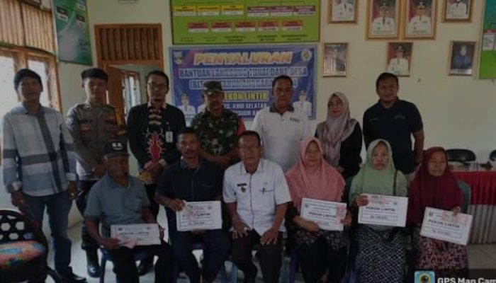 Pekon Lintik Realisasikan BLT DD Tahap 1 ke 20 KPM