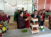 Bupati Karo Hadiri Perayaan HUT ke-9 Saitun GBKP Klasis Kabanjahe Tigapanah