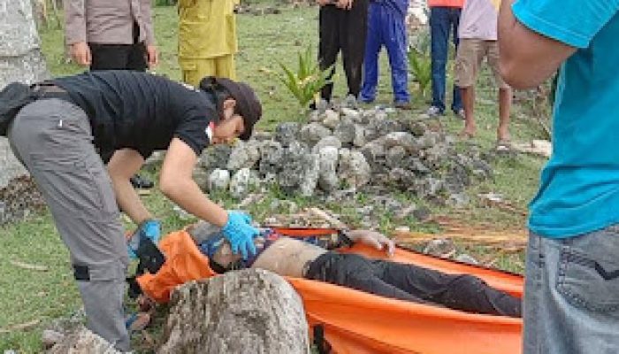 Warga Pesisir Barat Digegerkan Penemuan Sosok Mayat di Pelabuhan Jaoh Pekon Way Batang