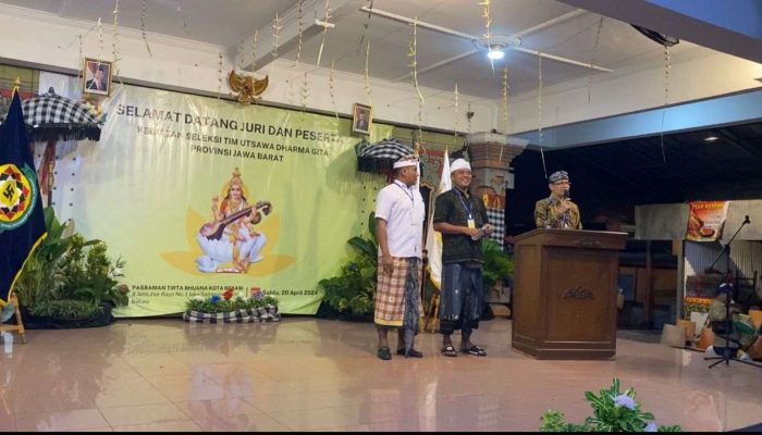 Tingkatkan Kualitas SDM Hindu, 159 Orang Peserta Berkompetisi dalam UDG Jawa Barat Tahun 2024