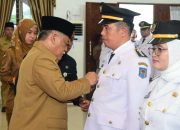 HM Ali Yusuf Siregar Lantik 89 Pejabat Pemkab Deli Serdang