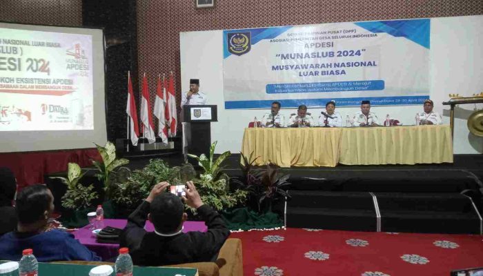 Asep Anwar Sadat Terpilih Aklamasi Sebagai Ketum APDESI