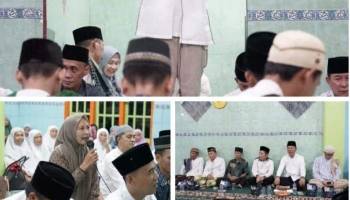 PJ Bupati OKU Kembali Melaksanakan Sholat Isya dan Tarawih Bersama Warga