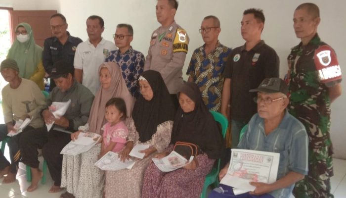 Pekon Way Sindi Asahan Bagikan BLT DD Tahap 1 Kepada 23 KPM