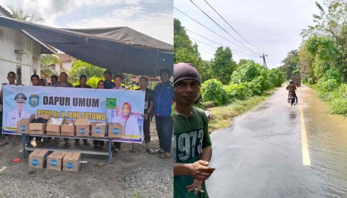 Dirut RSUD Dr H Ibnu Sutowo Baturaja Dirikan Dapur Umum Untuk Membantu Para Korban Banjir