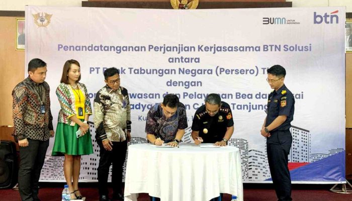 BTN Tawarkan Payroll dan KTA Spesial Bagi Pegawai Bea Cukai Kuala Tanjung