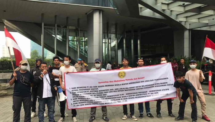 KAMPAK Merah Putih Minta PT ANJ Agri Minggat dari Bumi Palas