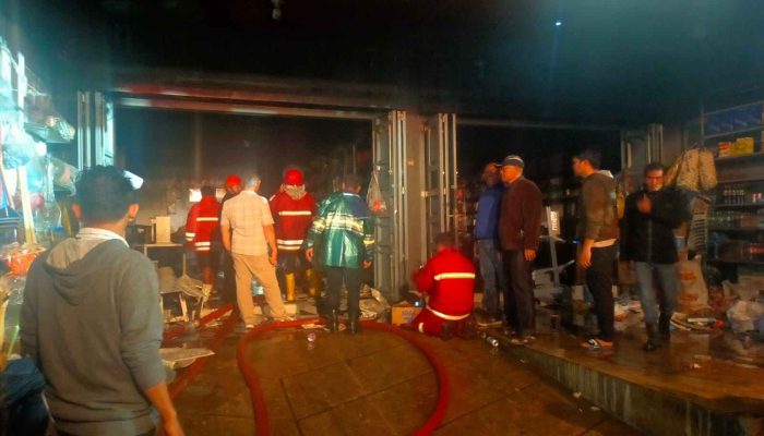 Toko Sembako di Siborongborong Terbakar Kerugian ditaksir Rp 300 juta