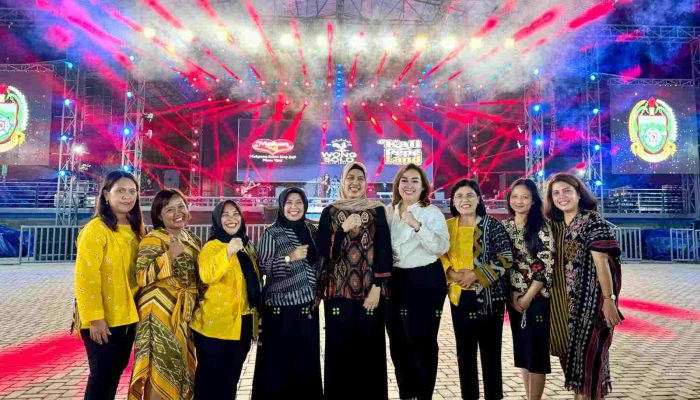 Ketua TP PKK Pakpak Bharat Hadiri Hari Kesatuan Gerak PKK dan Jambore