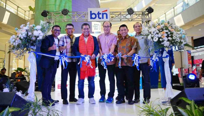 Tingkatkan Realisasi KPR Non Subsidi, BTN Resmikan Sales Center di Tiga Kota Besar