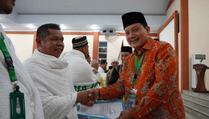 Kloter 20 Diberangkatkan, Doakan Bangsa dan Negara Senantiasa Dalam Lindungan Allah