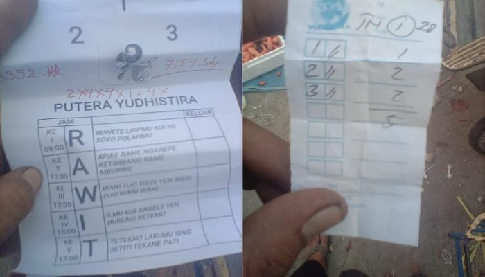 Praktik 303 Capjiki “Putra Yudistira” Kuasai Pasar Judi di Kota Bersemi, Aparat Penegak Hukum Polres Grobogan Terkesan Tutup Mata