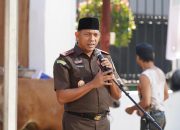 Wakajati Sulsel Pimpin Penyembelihan Hewan Qurban